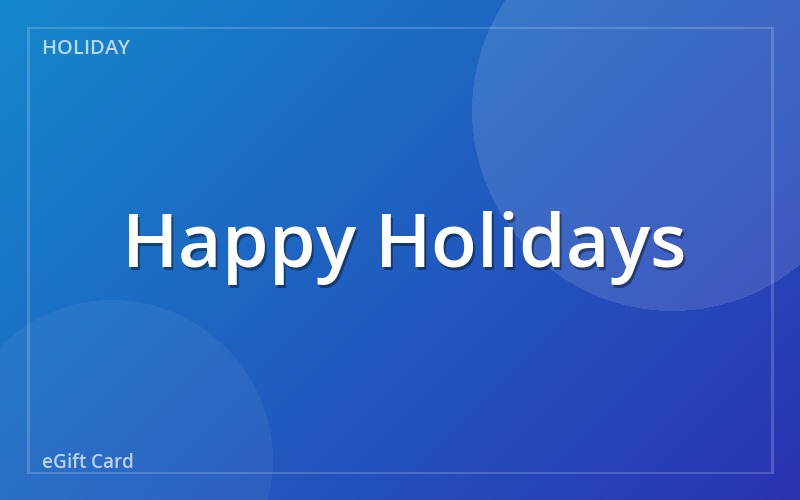 Happy Holidays